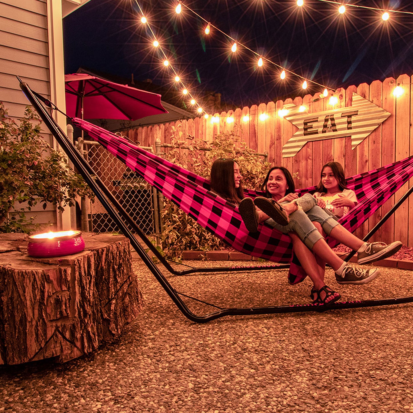Double Deluxe Hammock with Straps | PRINTS