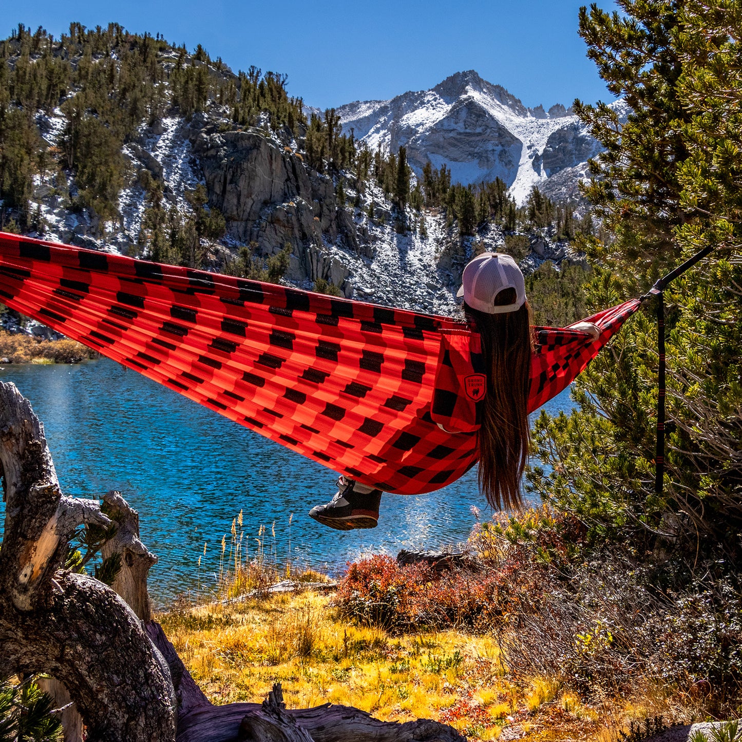 Double Deluxe Hammock with Straps | PRINTS