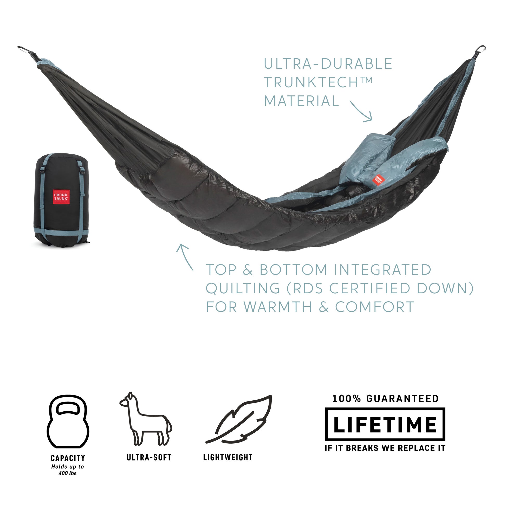Evolution 20 Down Sleeping Bag Hammock evo-down-02