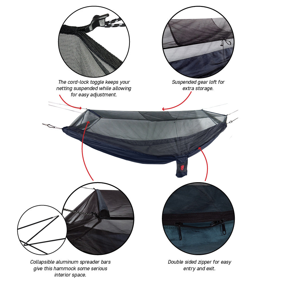Skeeter Beeter XT Mosquito Net Hammock sbh-xt-02