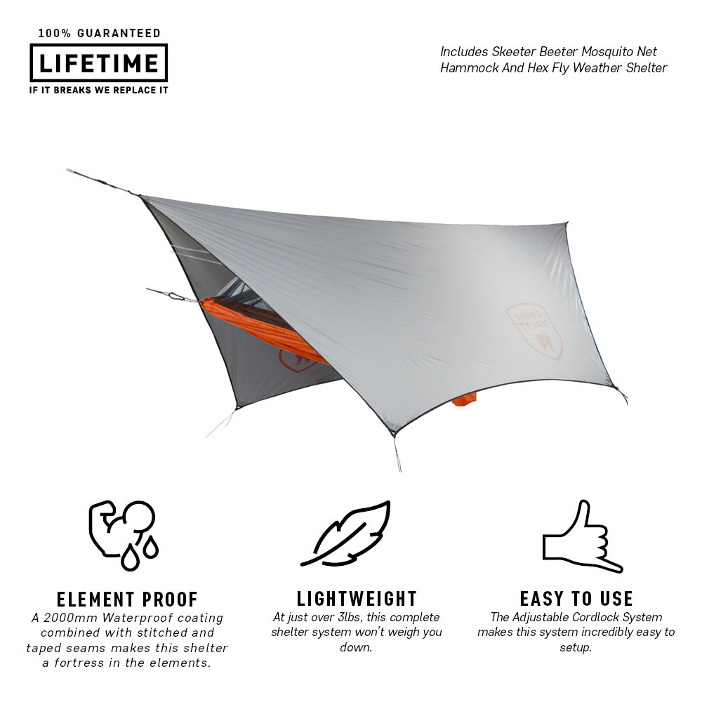 Air Bivvy All Weather Shelter & Hammock ABAW-03